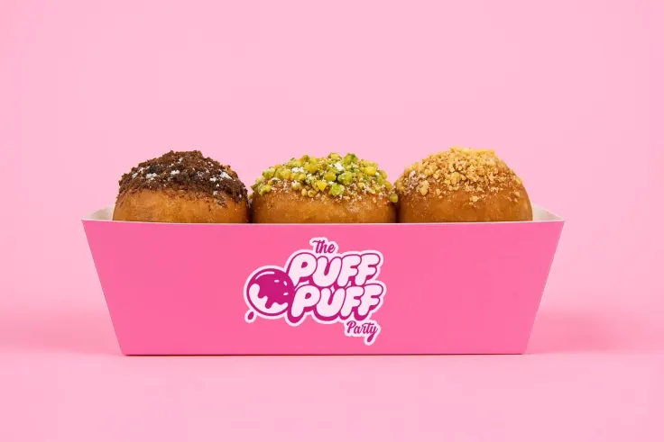 Brand activation with live puff puff station